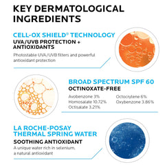 La Roche-Posay cooling droplets on skin showing refreshing sensation benefit