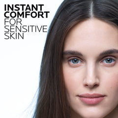 La Roche-Posay cream texture swatch showing lightweight hydration benefit