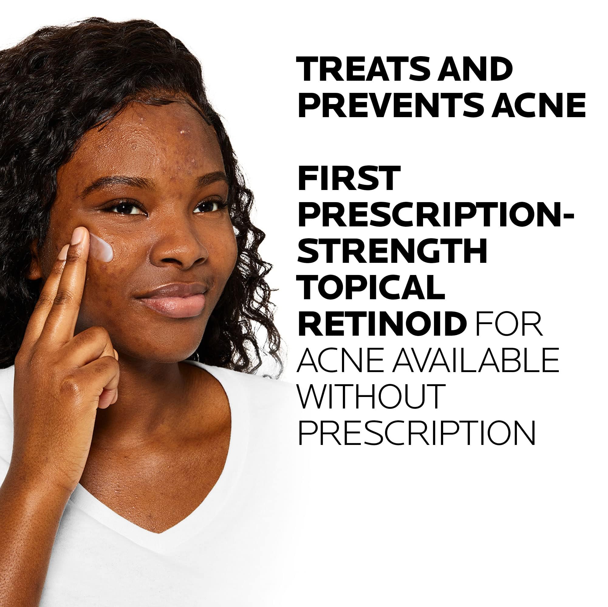 La Roche-Posay being applied at night as part of an evening skincare routine