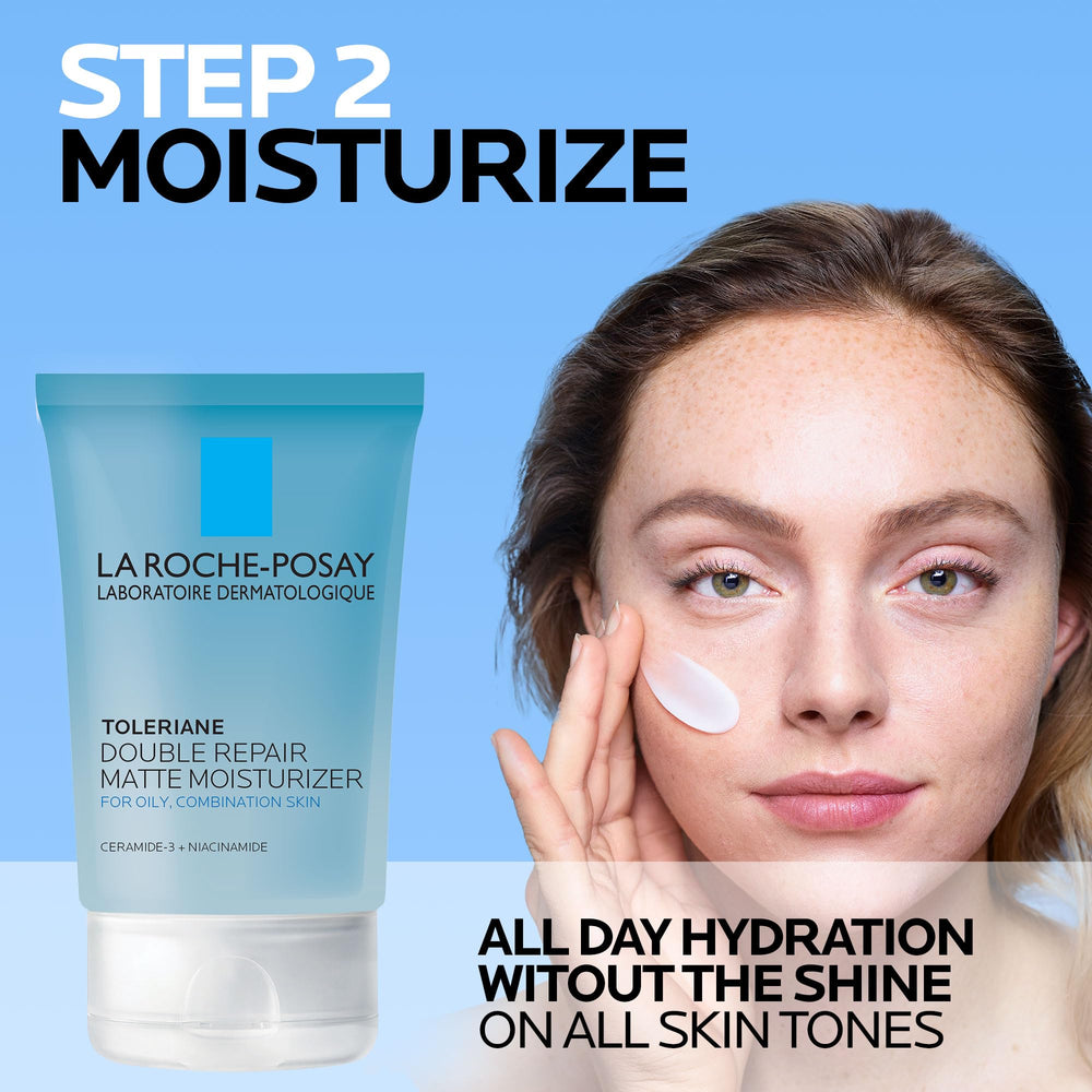 La Roche-Posay Effaclar cleanser bottle close-up highlighting active salicylic acid