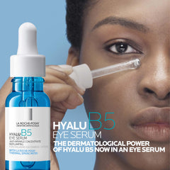 La Roche-Posay metal roller close-up providing cooling application benefit