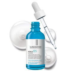 La Roche-Posay bottle front packaging showing product benefit of hydration