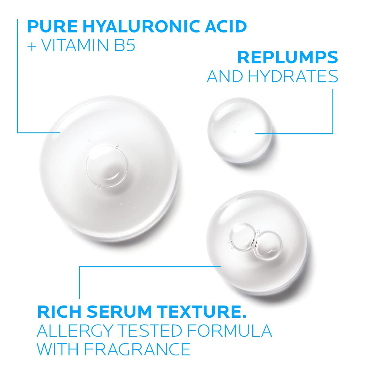 La Roche-Posay label with ingredients highlighting clean dermatologist-tested formula