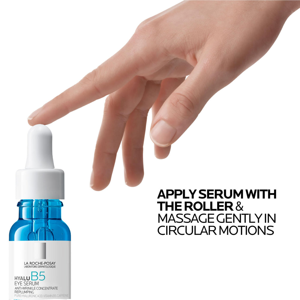 La Roche-Posay ingredient panel with caffeine and niacinamide for brightening benefit