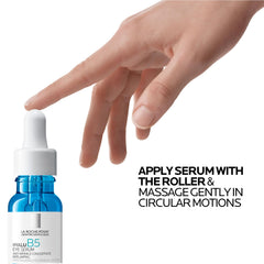 La Roche-Posay ingredient panel with caffeine and niacinamide for brightening benefit