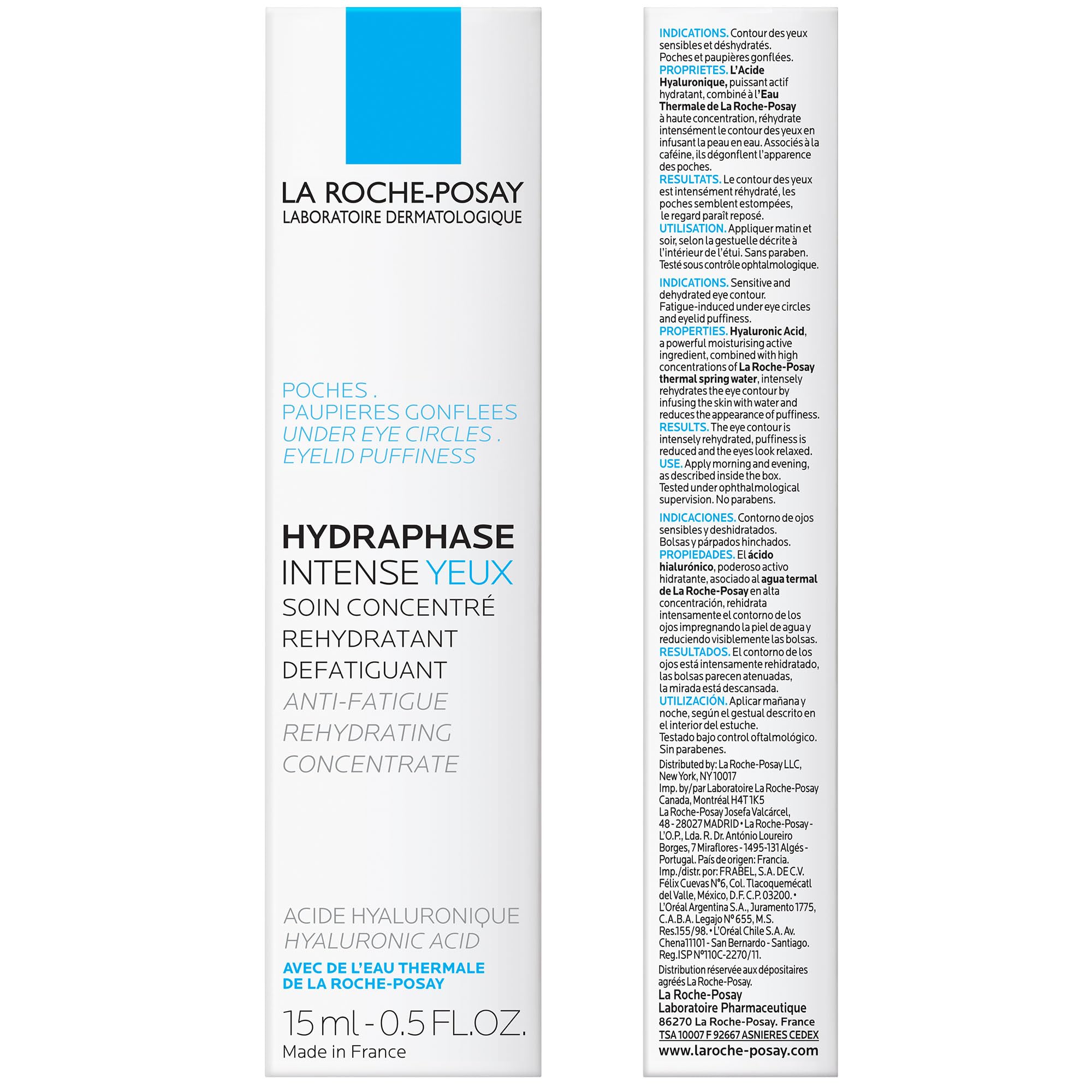 La Roche-Posay on bathroom shelf staged for morning routine showing ease of daily use