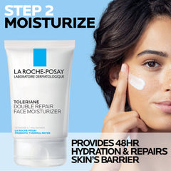 La Roche-Posay Hydrating Gentle Cleanser bottle displayed for gentle cleansing