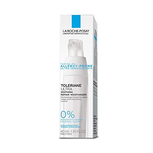 La Roche-Posay lifestyle bathroom shelf display suggesting routine compatibility