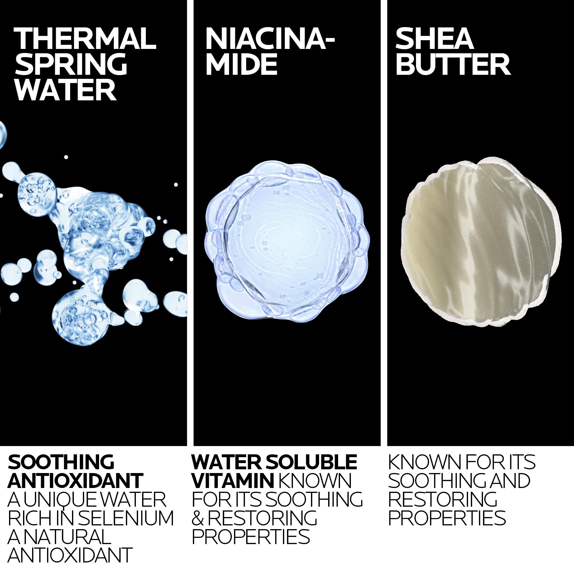 La Roche-Posay close-up foam texture illustrating gentle oil-to-foam cleansing