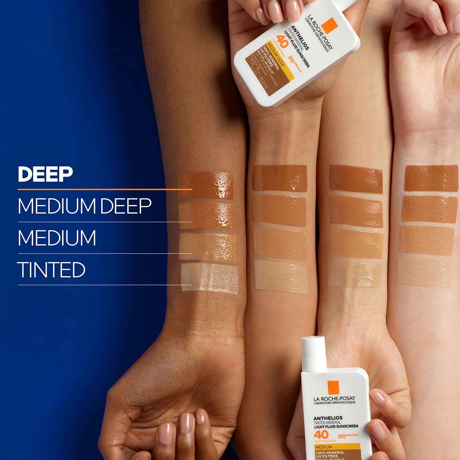 La Roche-Posay used as makeup base for even skin and easier foundation