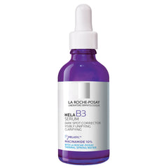 La Roche-Posay front packaging showing serum bottle and clear benefit