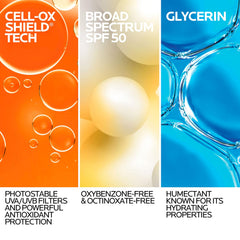 La Roche-Posay pump dispensing lightweight lotion highlighting easy application benefit