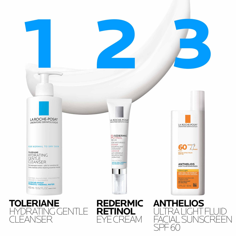 La Roche-Posay back label details ingredients and usage directions for confidence