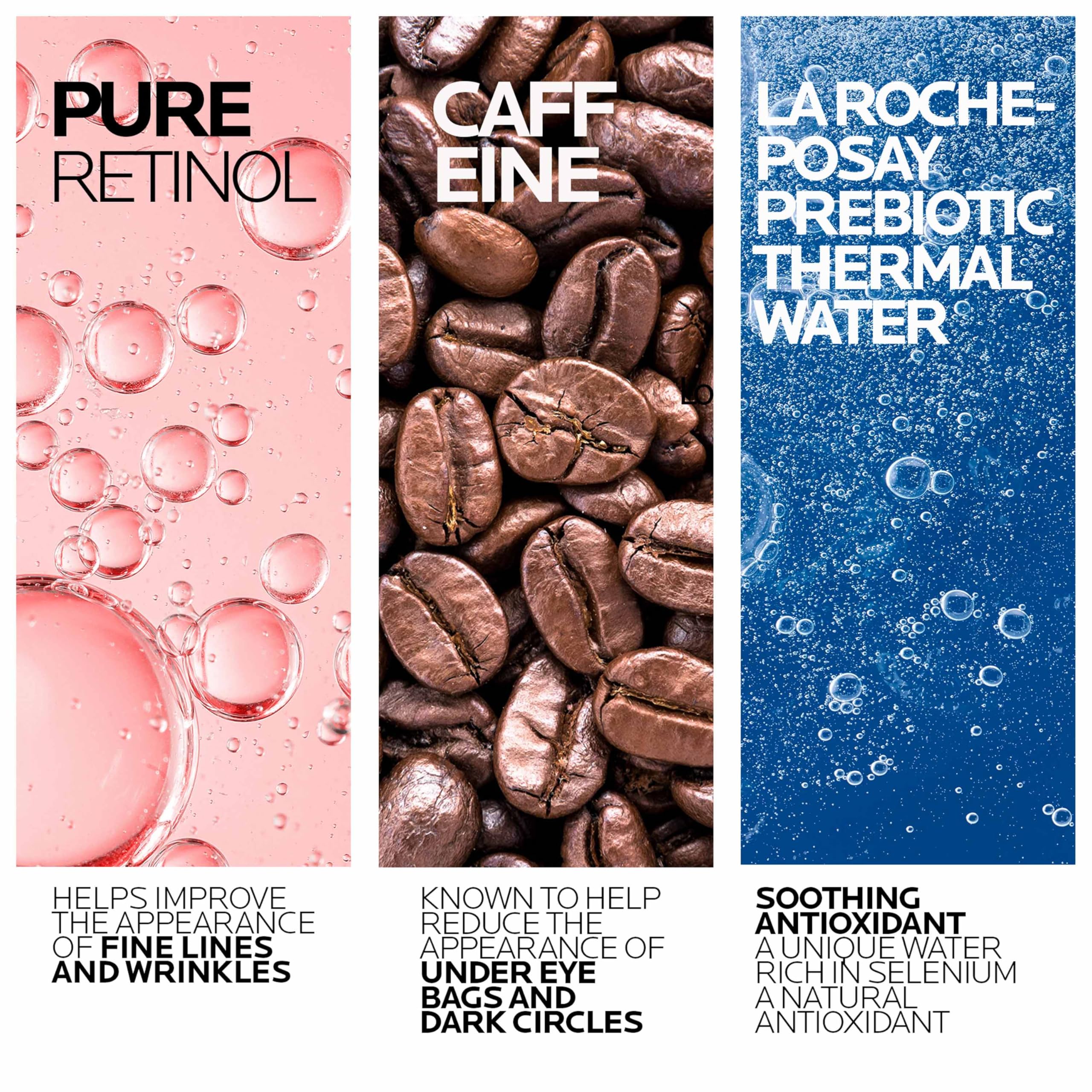 La Roche-Posay cream texture close-up highlighting lightweight hydrating finish