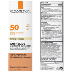 La Roche-Posay set next to passport showing compact travel-ready size benefit