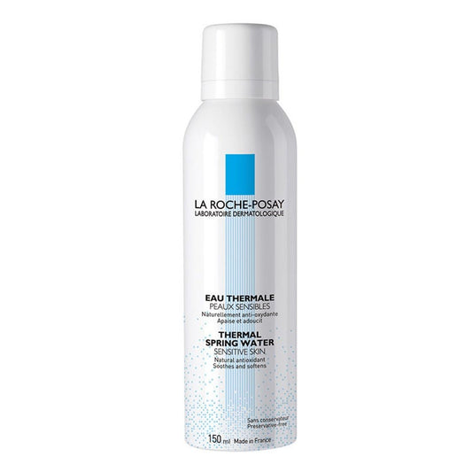 La Roche-Posay bottle front view showing label and soothing hydration benefit