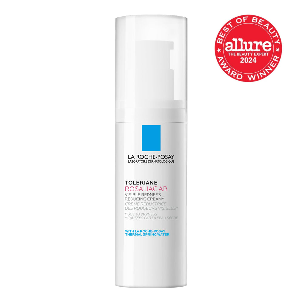 La Roche-Posay cream texture close-up highlighting smooth finish