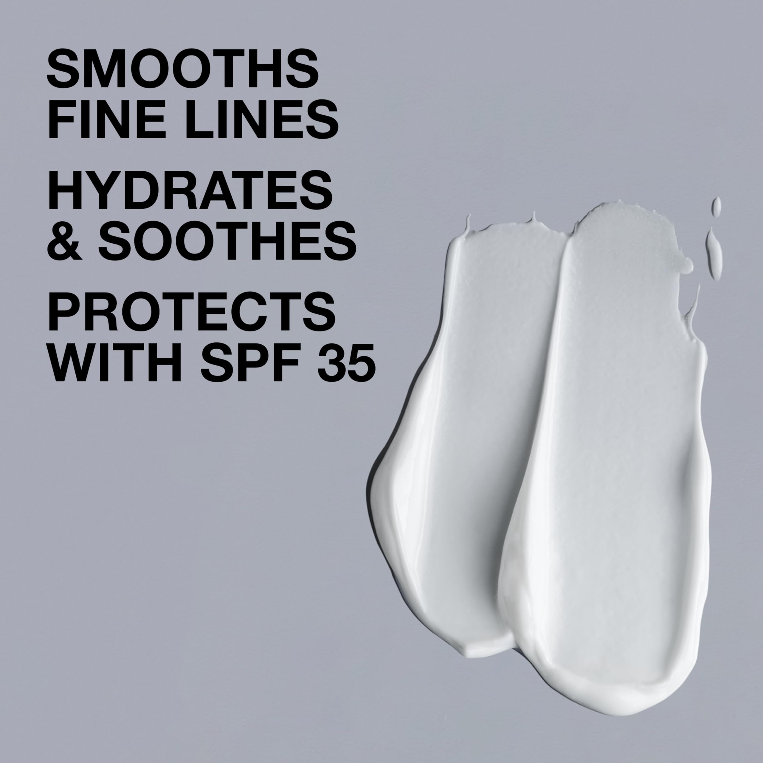 Lab Series applied on skin demonstrating even coverage and no white cast