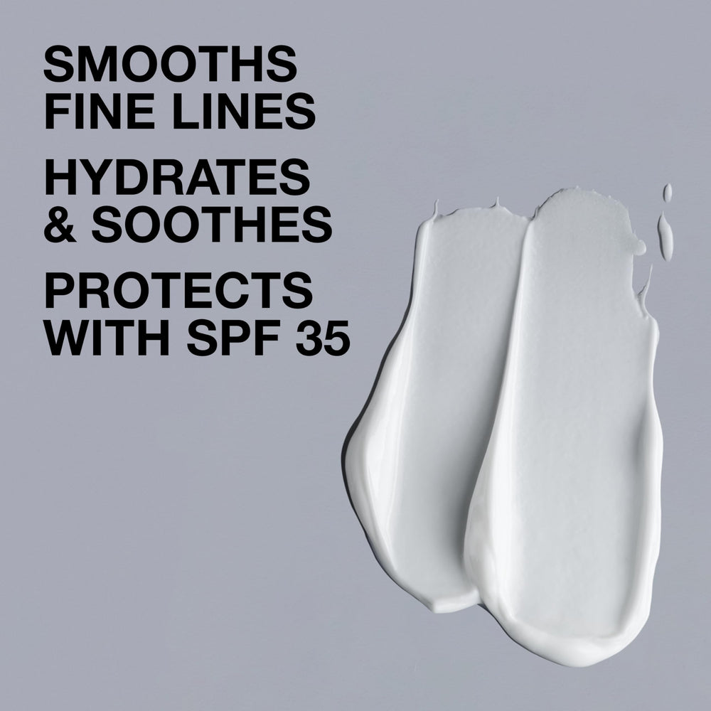 Lab Series applied on skin demonstrating even coverage and no white cast