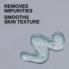 Lab Series ingredient callout showing salicylic acid and 5-α ANDRO COMPLEX benefits