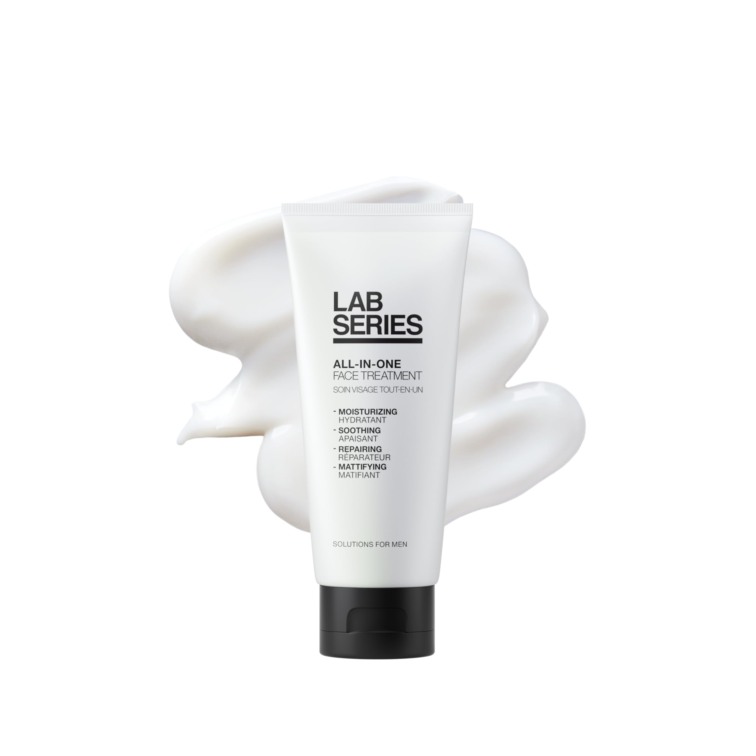 Lab Series front packaging showing bottle benefit of all-in-one hydration