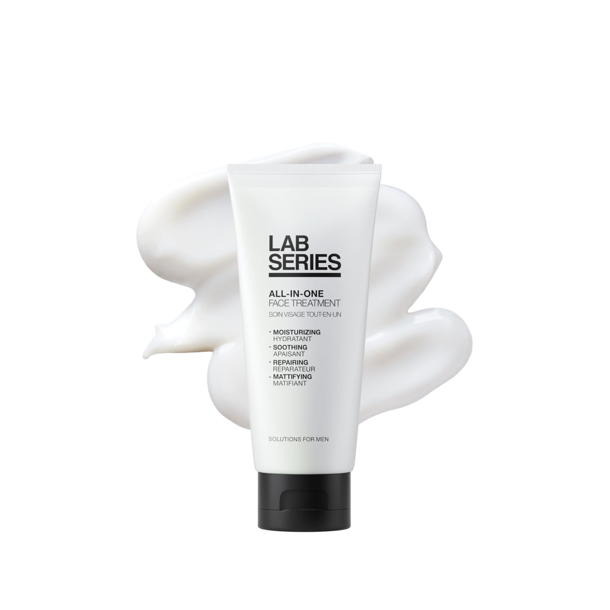 Lab Series front packaging showing bottle benefit of all-in-one hydration