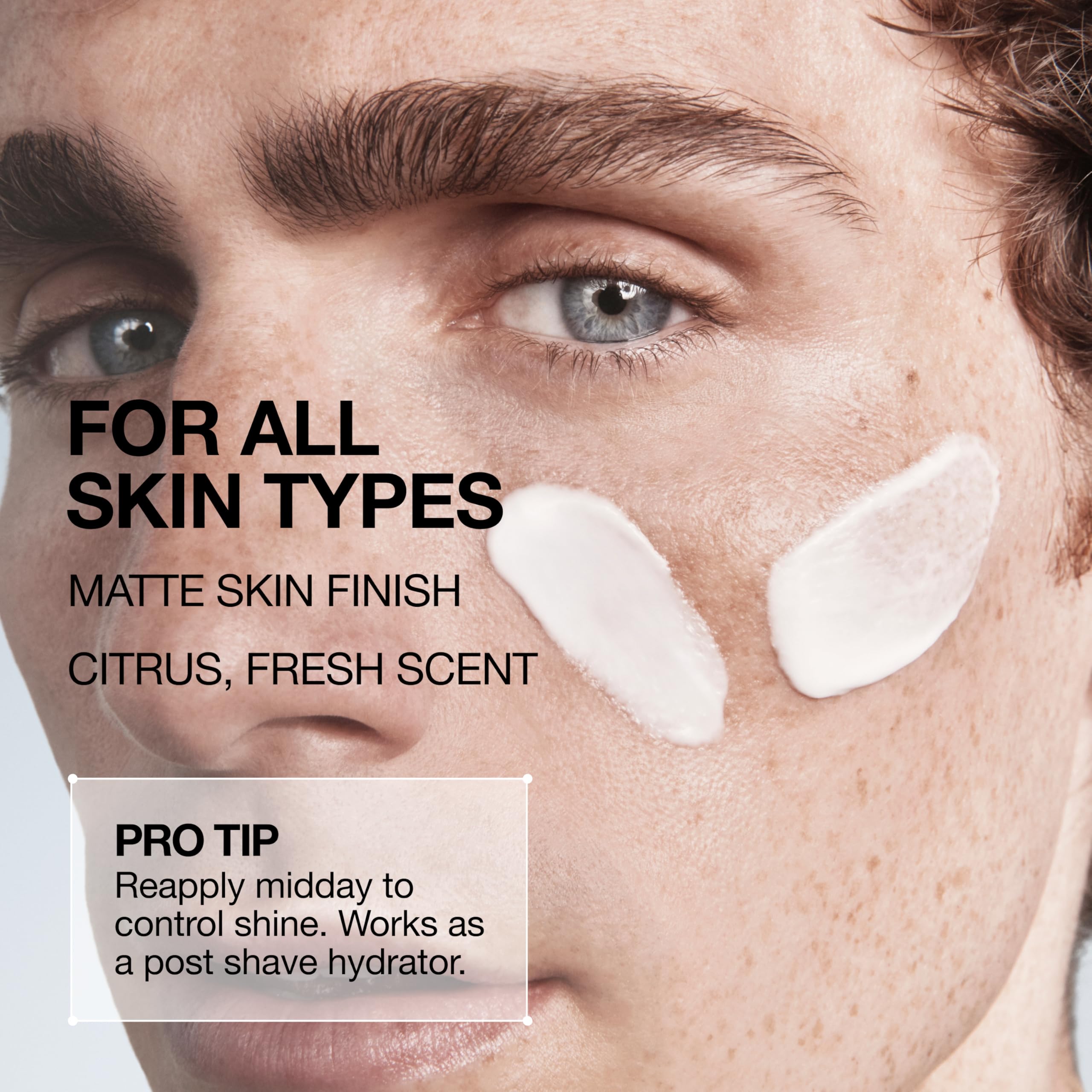 Lab Series ingredients hyaluronic acid and squalane for smoothing