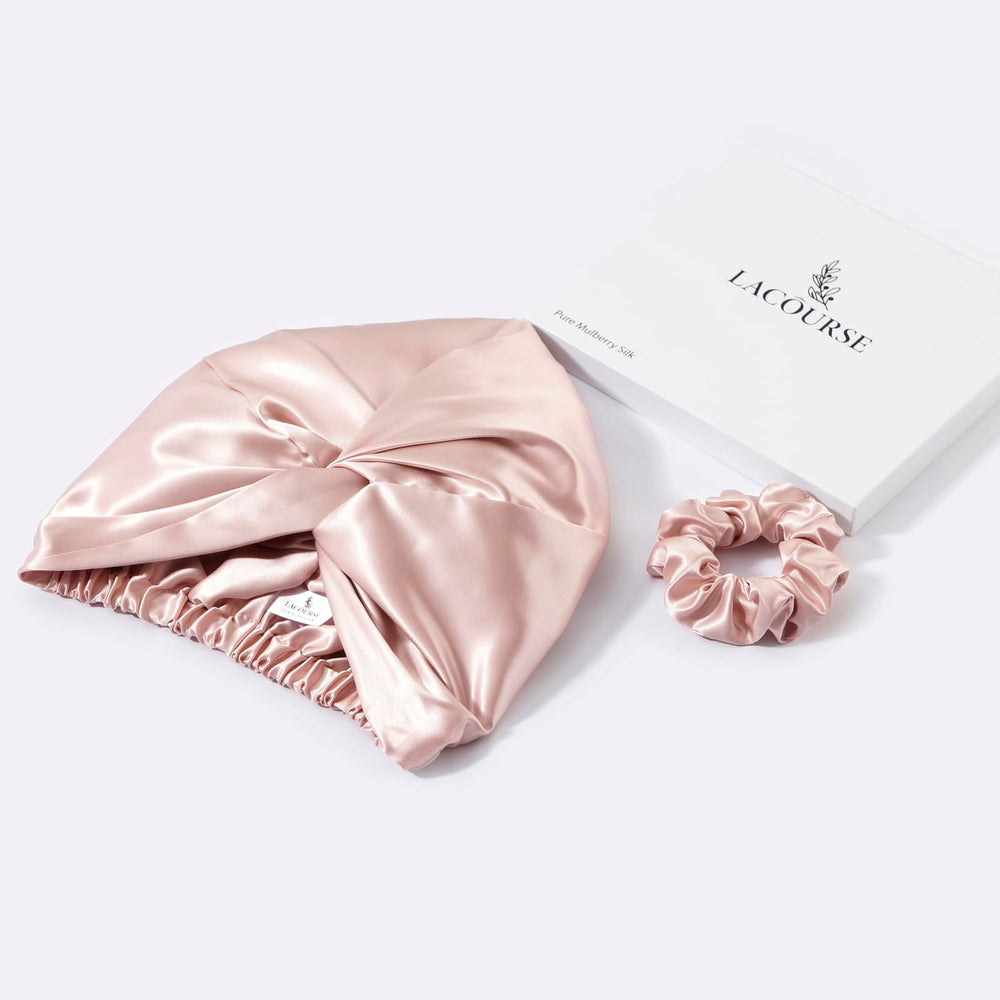 LaCourse packaging with authenticity card, confirms genuine mulberry silk