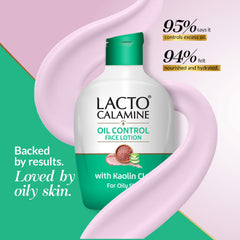 Lacto Calamine kaolin clay ingredient visual showing oil-absorbing benefit on skin