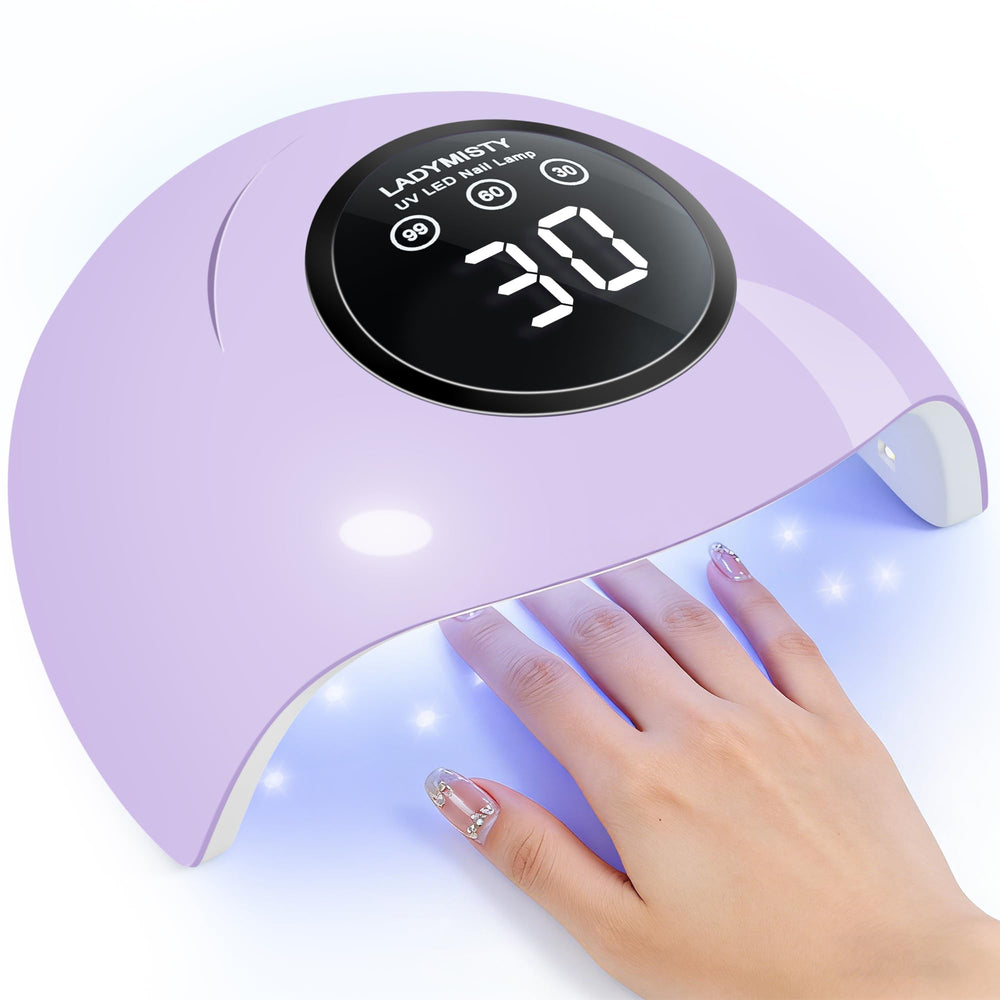 LadyMisty front view in purple showing compact profile and fast curing benefit