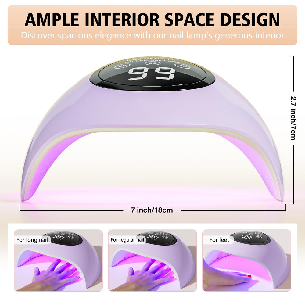 LadyMisty close-up LCD display and timer buttons for precise timing benefit