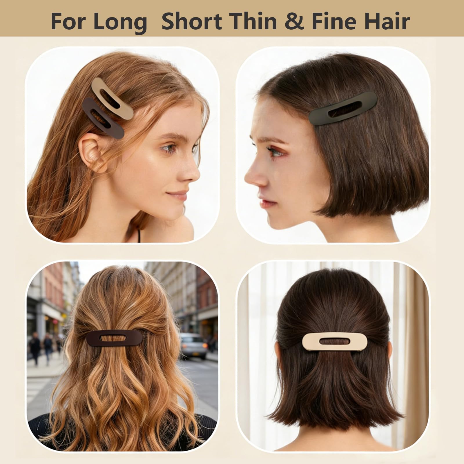 Lahnie clip used during makeup routine enabling hands-free precision