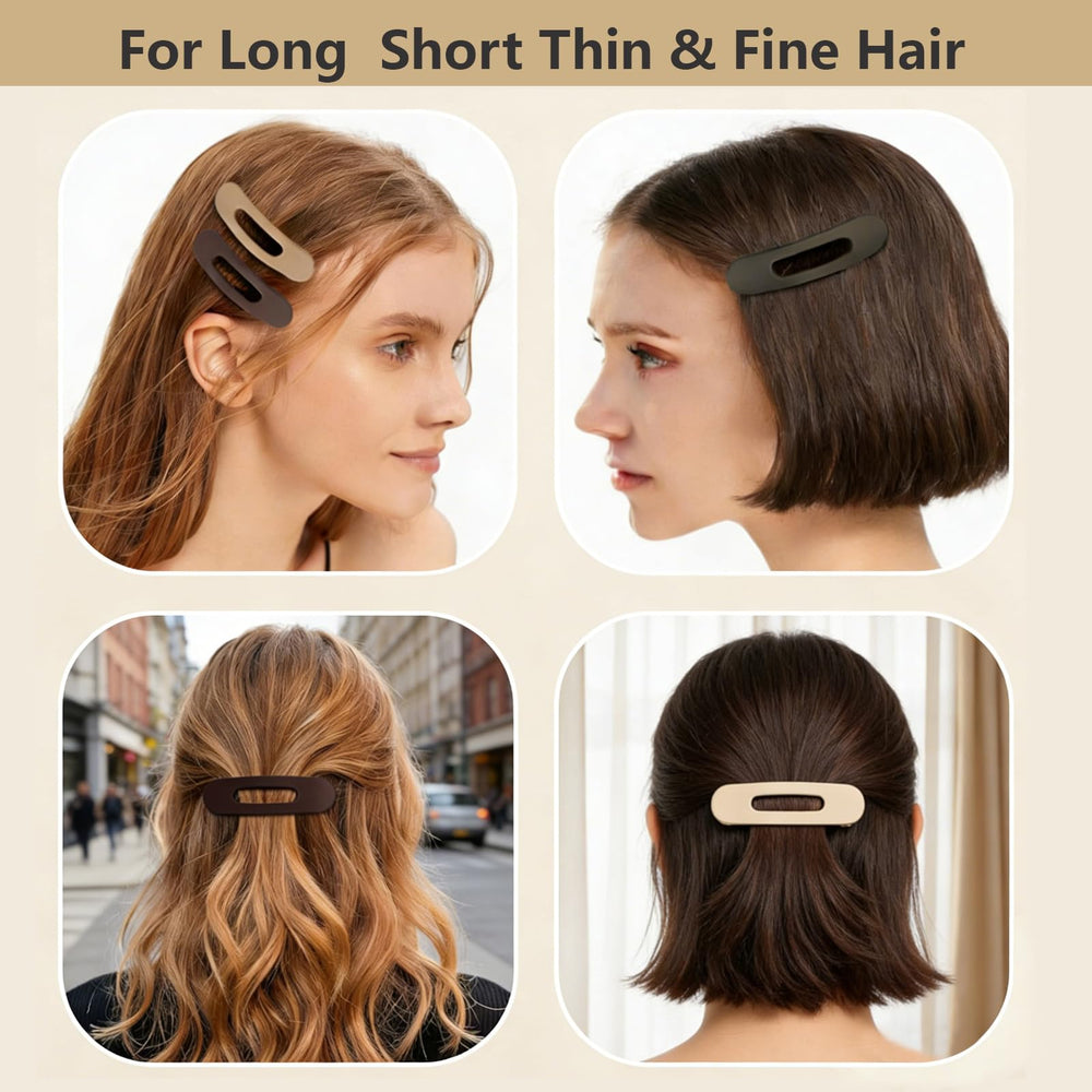 Lahnie clip used during makeup routine enabling hands-free precision
