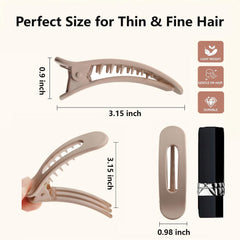Lahnie image of internal claw teeth detail showing strong grip for fine hair