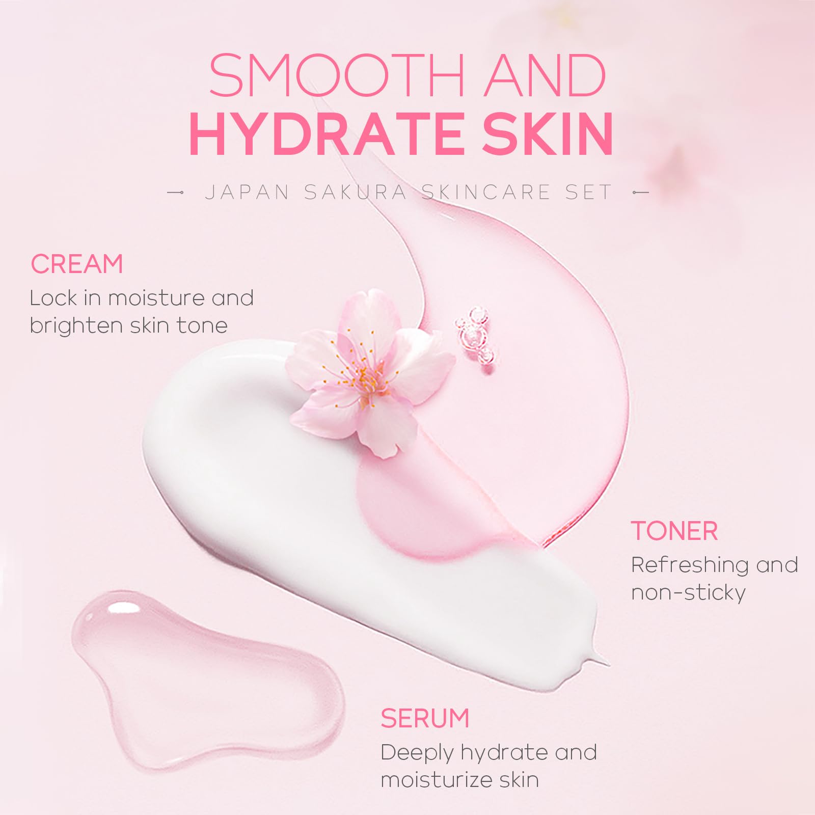 LAIKOU toner bottle and label clear view, highlights refreshing hydration