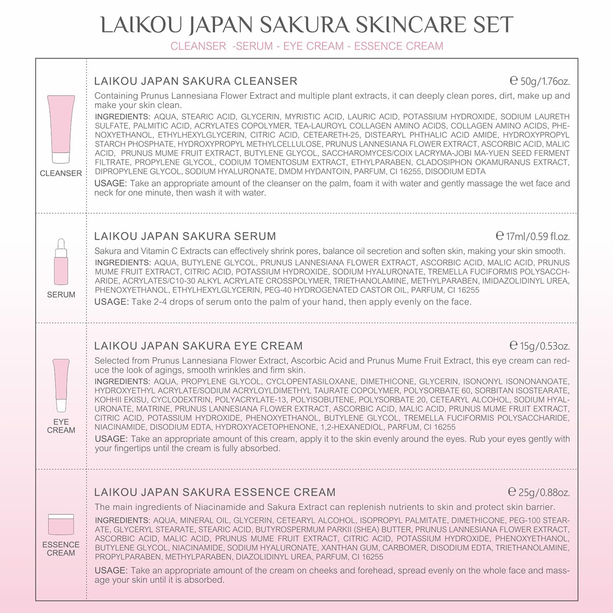 LAIKOU travel kit in toiletry bag illustrating compact, travel-friendly convenience