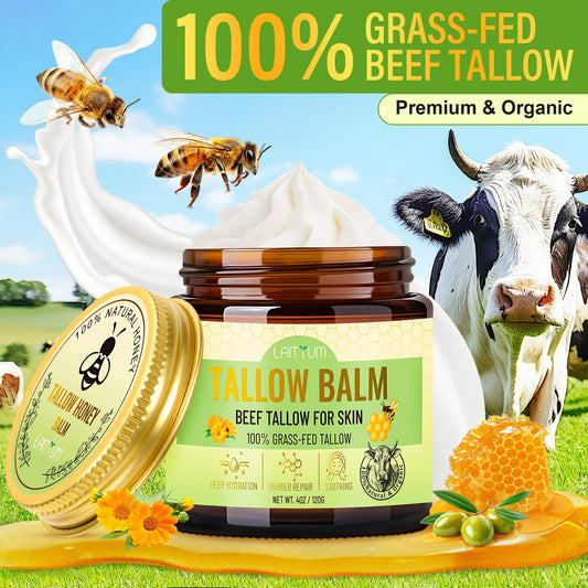 LAITYUM whipped balm close-up texture illustrating creamy, absorbent consistency