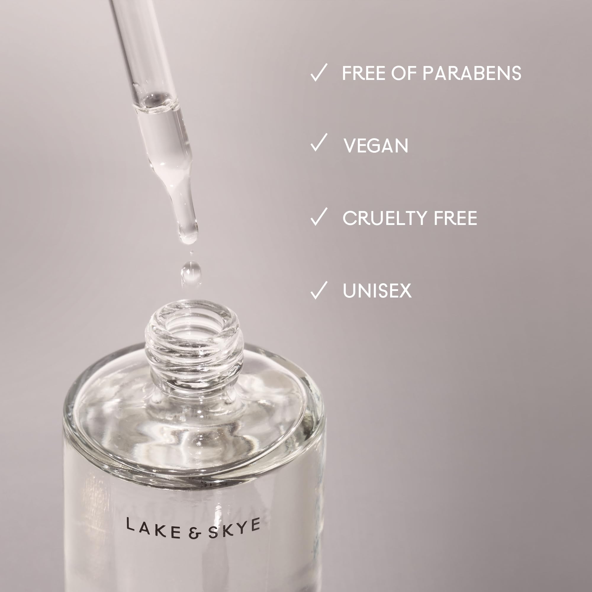 Lake & Skye application on arm showing hydrated, non-greasy finish benefit