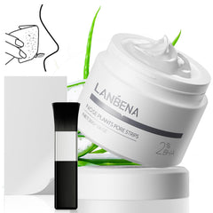 LANBENA front packaging showing 60 nose strips for quick pore care