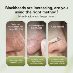 LANBENA peel-off strip after drying highlighting visible impurity removal