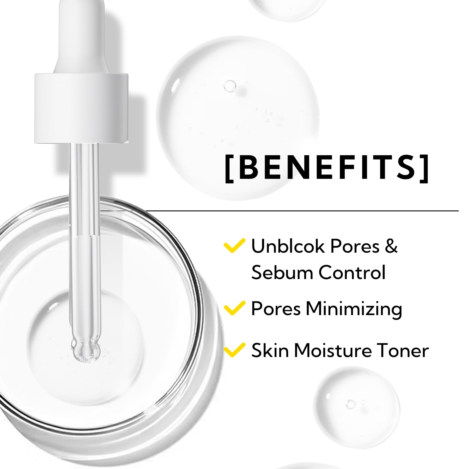 LANBENA removed strip displaying extracted blackheads and clarity