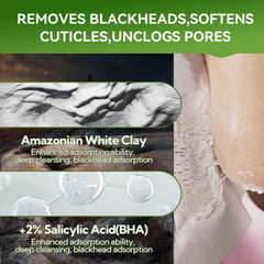 LANBENA strip being applied to nose for precise blackhead targeting