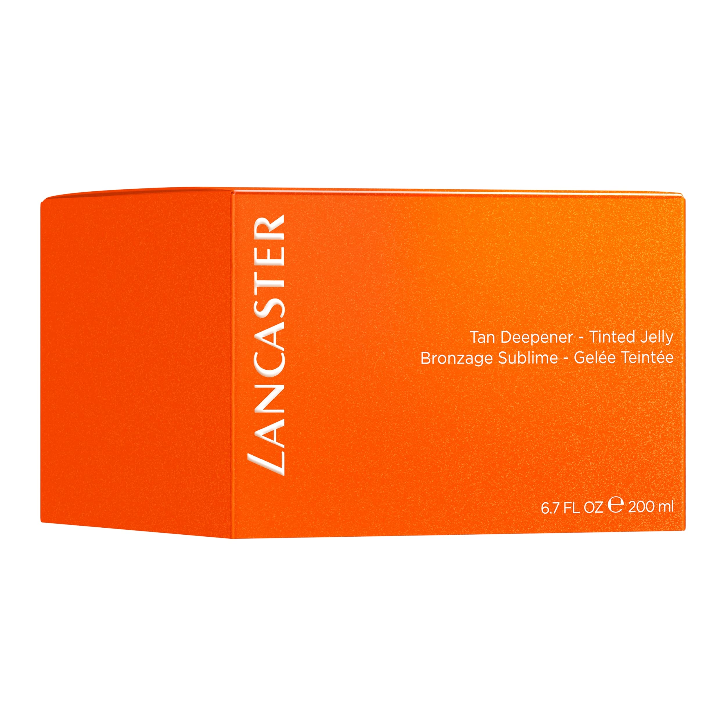 Lancaster tinted gel applied on arm for instant glow and hydration