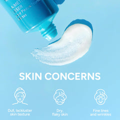 Lancer Skincare polish being used on face illustrating gentle daily exfoliation