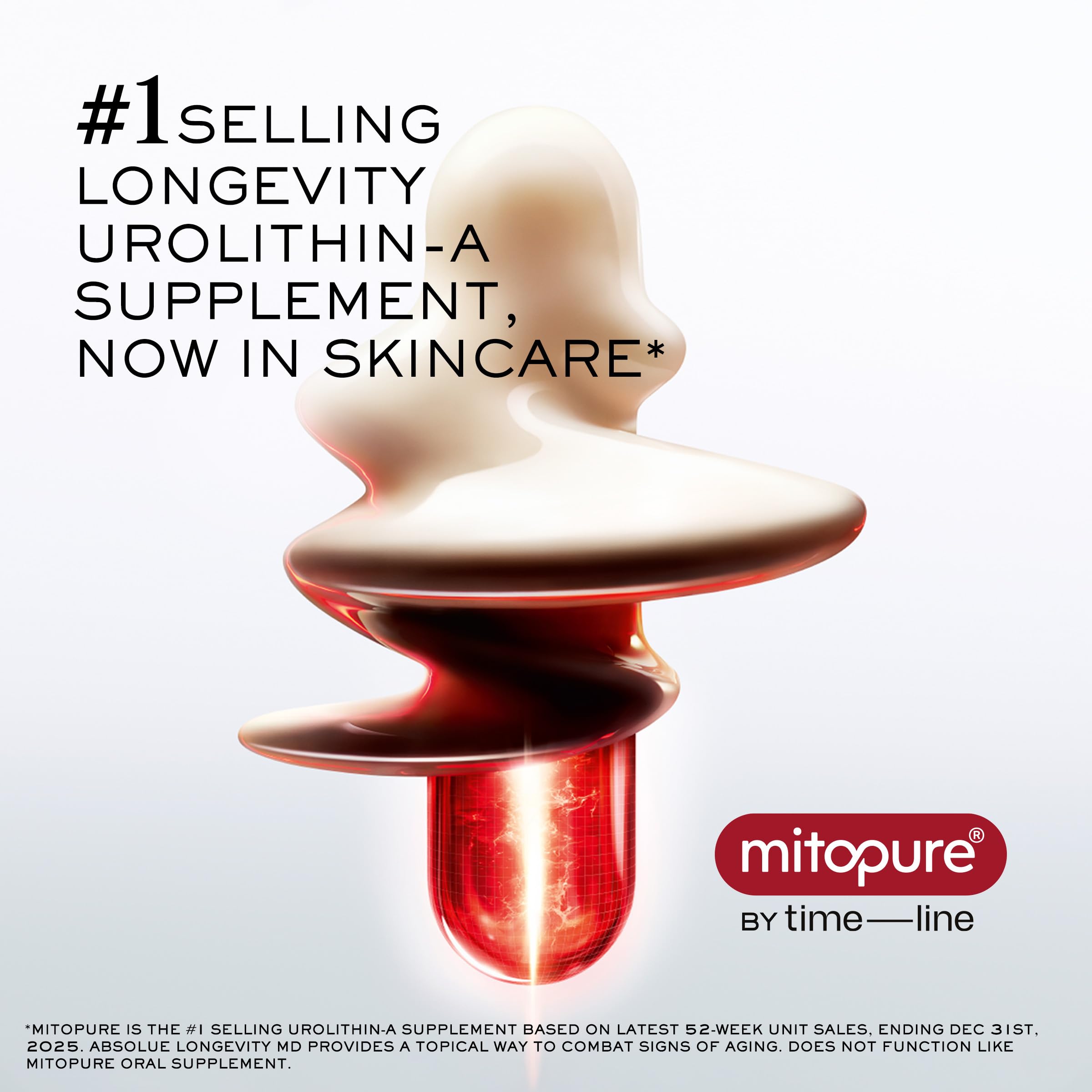 Lancôme pump application close-up demonstrating easy, precise product dispensing