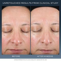 Lancôme cream texture close-up melting on skin, demonstrates smooth absorption