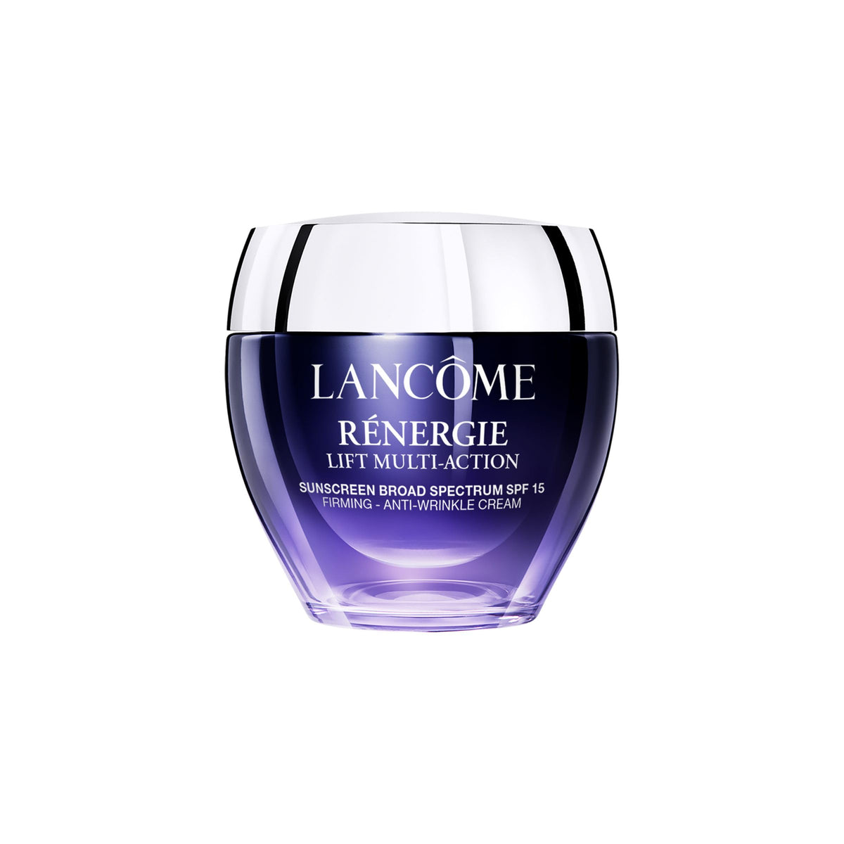 Lancôme jar front view showing product and brand for immediate recognition