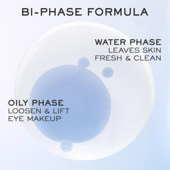 Lancôme Bi-Facil on cotton pad demonstrating effective pigment dissolution