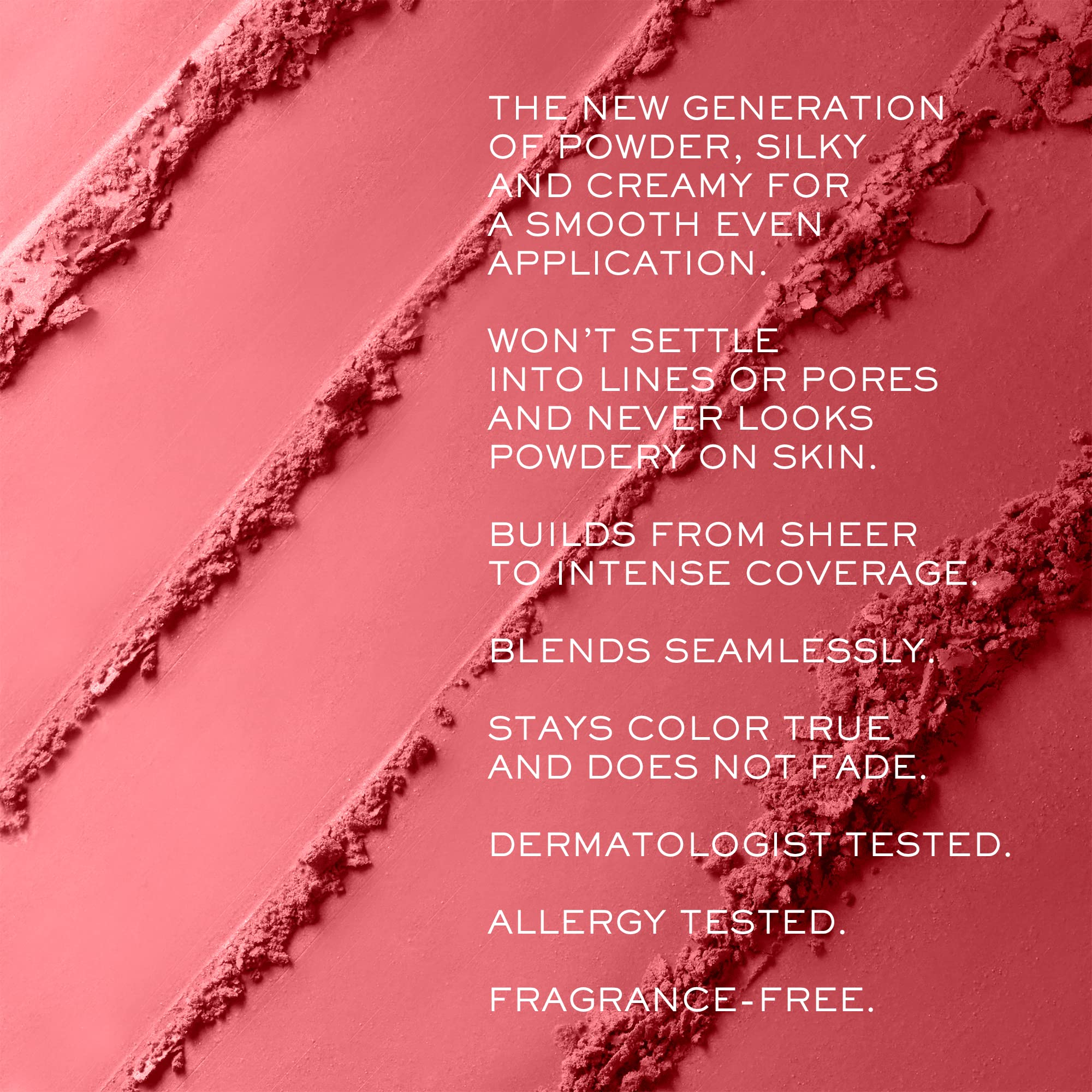 Lancôme brush applying blush demonstrating smooth application and control