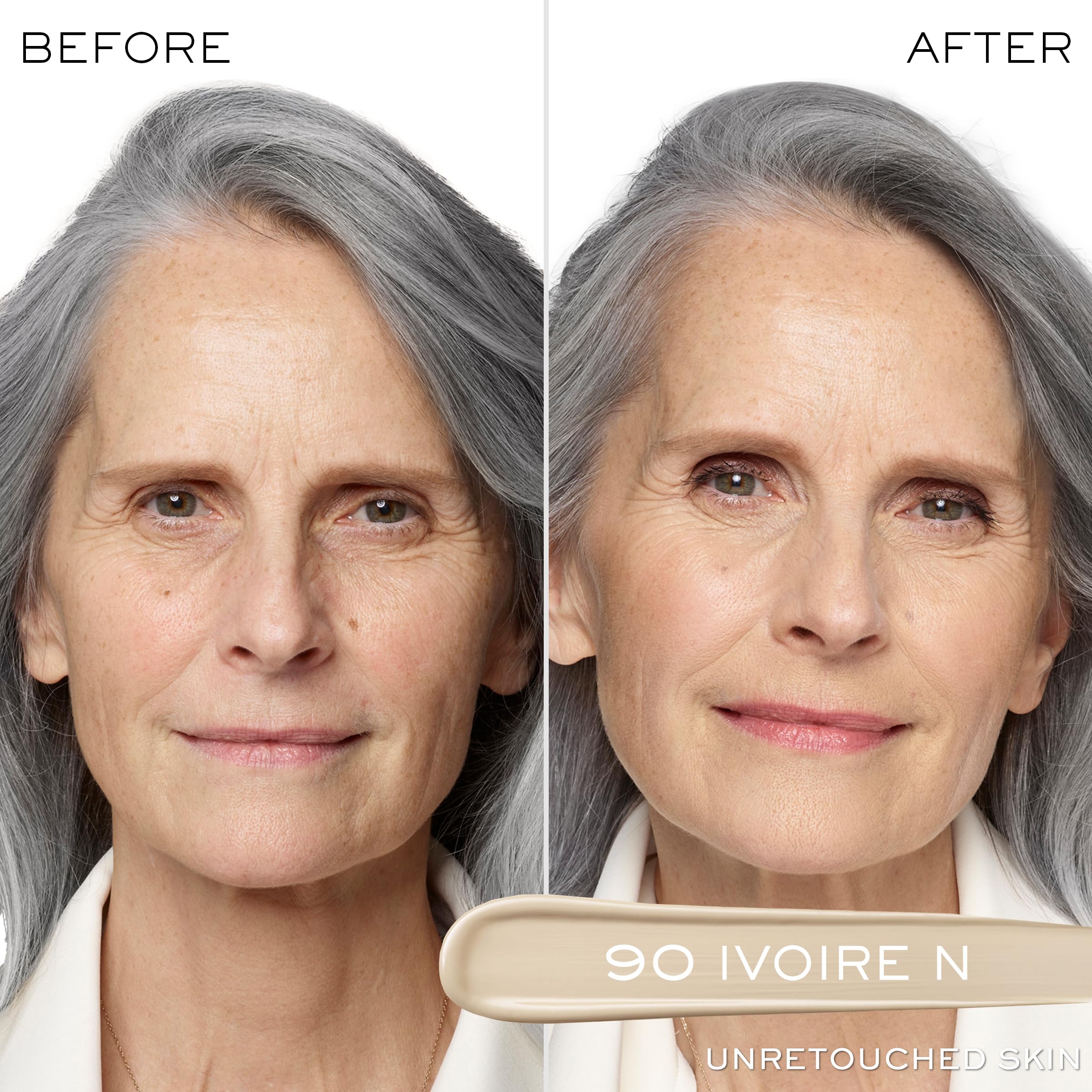 Lancôme doe-foot applicator close-up for precise, mess-free application